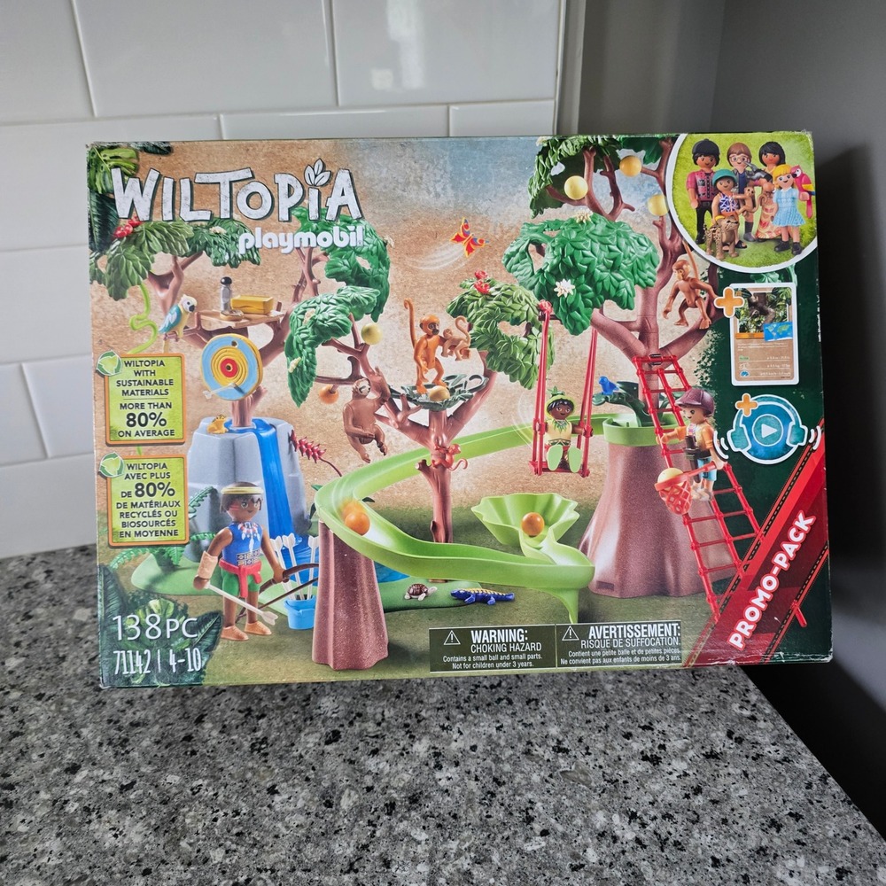 Playmobil Wiltopia Tropical Jungle 71142 Kids Set Complete READ